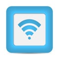 Wireless Network Symbol (Wifi). Vector Royalty Free Stock Photo