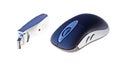 Wireless optical mouse Royalty Free Stock Photo