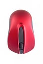 Wireless portable device on a white background. Computer mouse. A device for computers