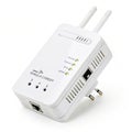 Wireless range extender isolated on white background