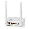 Wireless range extender isolated on white background