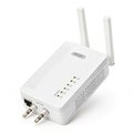 Wireless range extender isolated on white background
