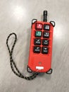 Wireless remote control for automatic machine