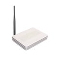 Wireless Router with the antenna Royalty Free Stock Photo