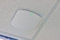 wireless router for network, hang on the ceiling. world wide network technology. WIFI router or Wireless Access Point setup at