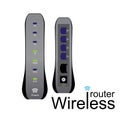 Wireless router Royalty Free Stock Photo