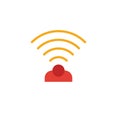 Wireless Sensor icon. Simple element from smart home icons collection. Creative Wireless Sensor icon ui, ux, apps, software and