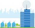 Wireless signal of internet into houses