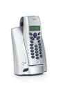 Wireless telephone with cradle Royalty Free Stock Photo