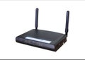 Wireless wi-fi router white background, use clipping pa