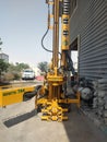Wireline coring mechine for soil investigation and open hole drilling t44 Royalty Free Stock Photo