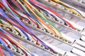 Wires IP Switchboard Panel Royalty Free Stock Photo