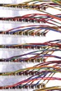 Wires IP Switchboard Panel Royalty Free Stock Photo
