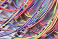 Wires IP Switchboard Panel Royalty Free Stock Photo
