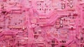 wires pink circuit