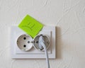 wires plugged into an electrical outlet, cadet, into, font, electronics, number