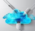 Wiring of cloud computing