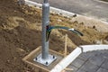 Wiring lamp post 2