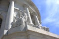 Wisconsin Capital, Madison, WI Statues Royalty Free Stock Photo