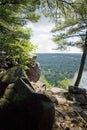 Wisconsin ice age nature background Royalty Free Stock Photo