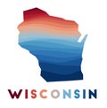 Wisconsin map.