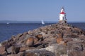 Wisconsin Point Lighthouse Royalty Free Stock Photo