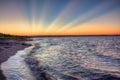 Wisconsin Point in Superior, Wisconsin is on the shore of Lake S