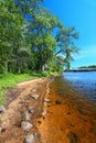 Wisconsin River Landscape Portage Royalty Free Stock Photo