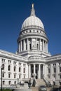 Wisconsin's Capito building in Madison Royalty Free Stock Photo