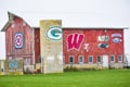 Wisconsin Sports Themed Quilt Barn