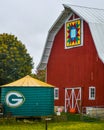 Wisconsin Sports Themed Quilt Barn