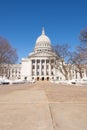 Wisconsin State Capital building Royalty Free Stock Photo