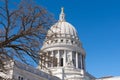 Wisconsin State Capital building Royalty Free Stock Photo