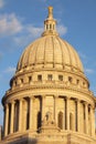 Wisconsin State Capitol Building in Madison Royalty Free Stock Photo