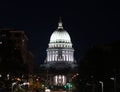 Wisconsin State Capitol building Royalty Free Stock Photo