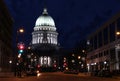 Wisconsin State Capitol building Royalty Free Stock Photo