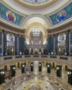 Wisconsin State Capitol Building rotunda Royalty Free Stock Photo