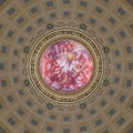 Wisconsin State Capitol inner dome detail Royalty Free Stock Photo