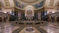 Wisconsin State Capitol rotunda Royalty Free Stock Photo