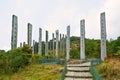 Wisdom path in Ngong Ping Royalty Free Stock Photo