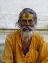 A wise Holy Man, Swayambhunath, Kathmandu