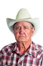 Wise old cowboy Royalty Free Stock Photo