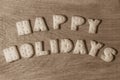 Wish good holidays Royalty Free Stock Photo