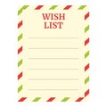 Wish list checkbox icon cartoon vector. Online store roster