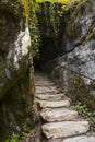 The Wishing Steps at Blarney Castle Royalty Free Stock Photo