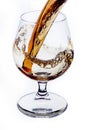 Wiskey jar with luxury drink Royalty Free Stock Photo