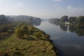 Wisla river in Krakow, Poland