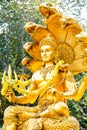Wisnu statue in huai tueng thao reservoir park, chiangmai , Thai