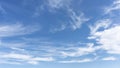 WIspy clouds and blue sky suitable for background Royalty Free Stock Photo