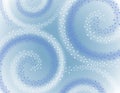 Wispy Soft Blue Spring Background Royalty Free Stock Photo